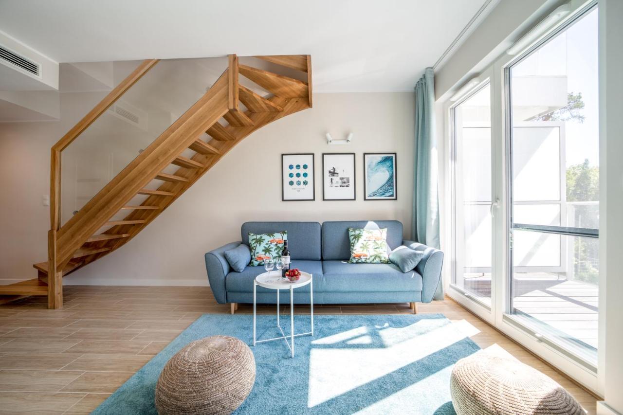 Apartament Dwupoziomowy Jurata13 Na Polwyspie Helskim Buitenkant foto